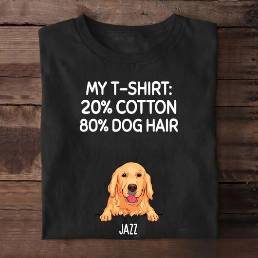 Fur Buddy™ personalized pet t-shirt for Dad