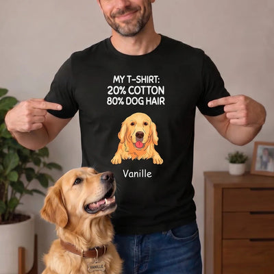 Fur Buddy™ personalized pet t-shirt for Dad