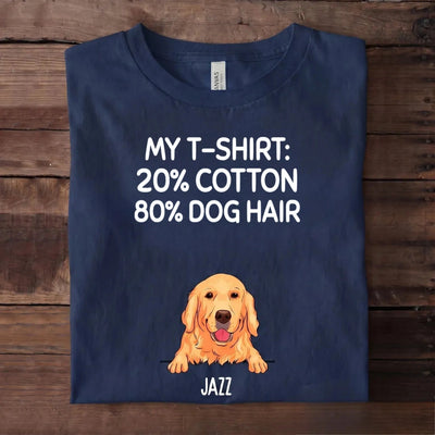 Fur Buddy™ personalized pet t-shirt for Dad