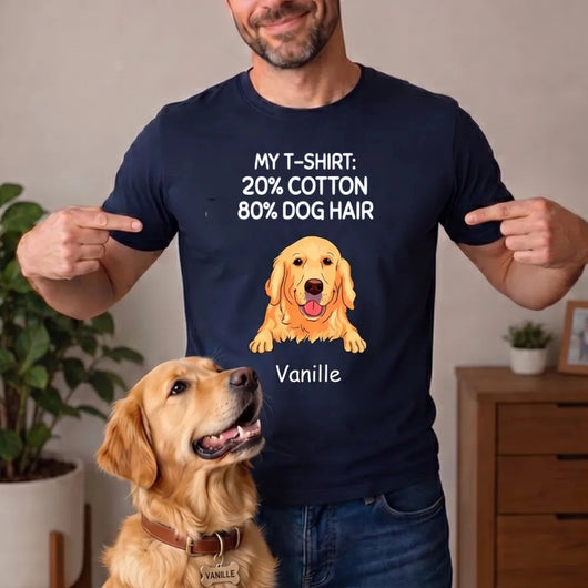 Fur Buddy™ personalized pet t-shirt for Dad