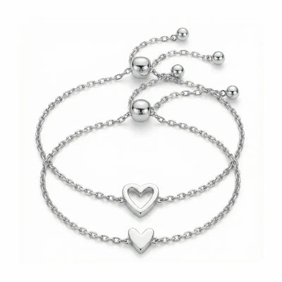 Cœurs liés™ - Bracelets coeurs assortis