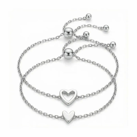 Cœurs liés™ - Bracelets coeurs assortis