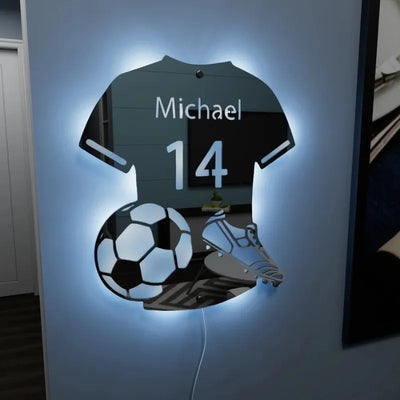 LumiGoal™ – Personalized LED Mirror Jersey