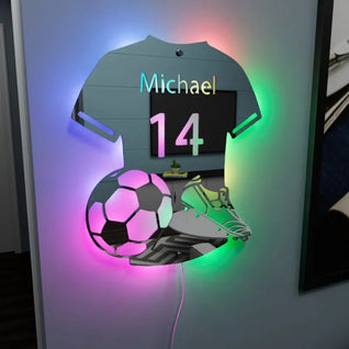 LumiGoal™ – Personalized LED Mirror Jersey