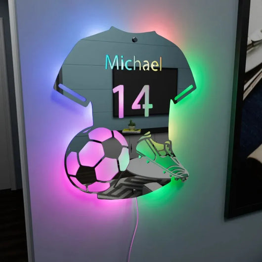 LumiGoal™ – Personalized LED Mirror Jersey