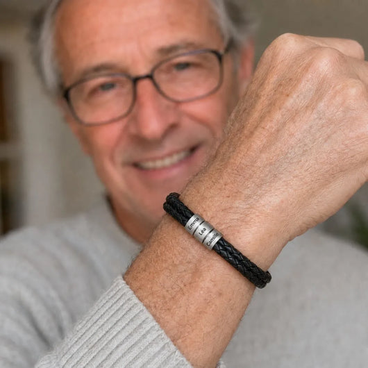 My People™ – Personalized Leather Bracelet