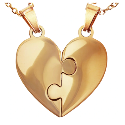 Pieces of Us™ – Personalized Family Puzzle Necklace Set