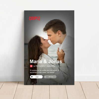 Our Story™ – Personalized Love Story Canvas