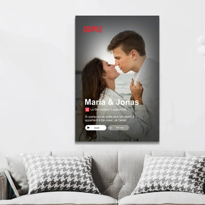 Our Story™ – Personalized Love Story Canvas