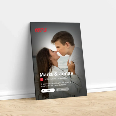 Our Story™ – Personalized Love Story Canvas