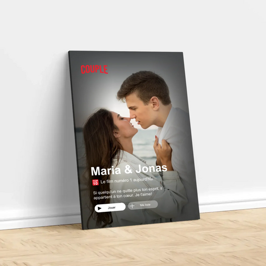 Our Story™ – Personalized Love Story Canvas