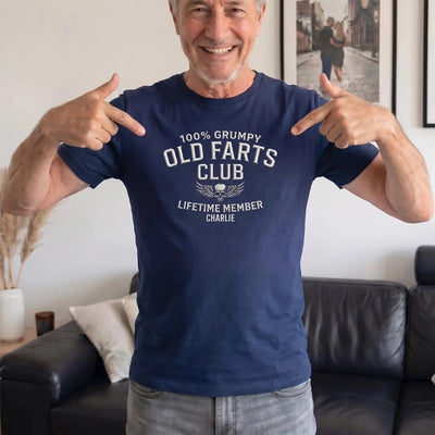 Lifetime Member™ personalized funny t-shirt for Dad