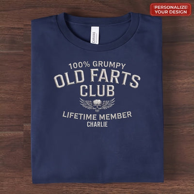 Lifetime Member™ personalized funny t-shirt for Dad