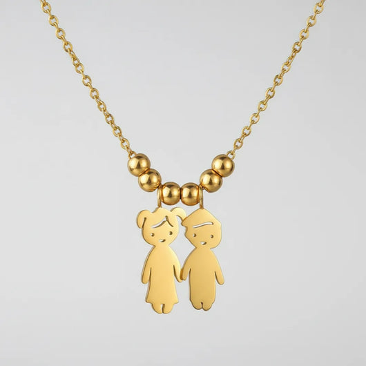 A Mother's Love™ personalized necklace with children's names for Mom