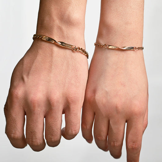 Infinite Love™ personalized bracelet set
