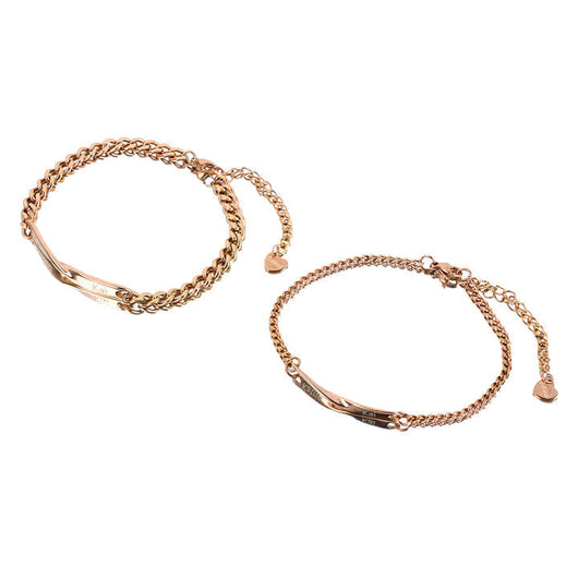 Infinite Love™ personalized bracelet set