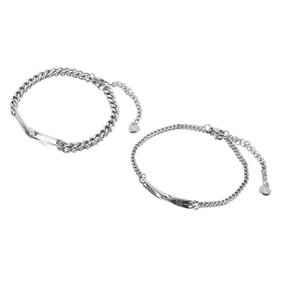 Infinite Love™ personalized bracelet set
