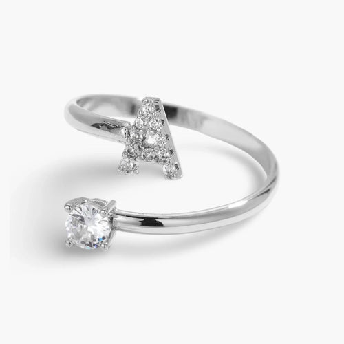 Promesse™ - Bague Initiale ajustable