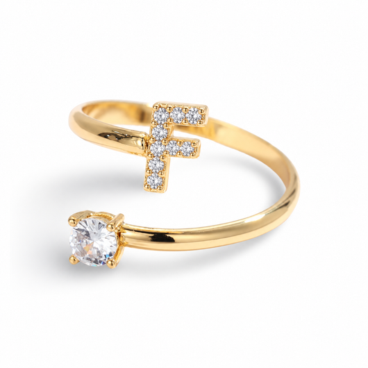 Promesse™ - Bague Initiale ajustable