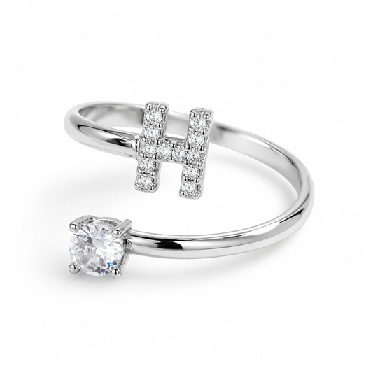 Promesse™ - Bague Initiale ajustable