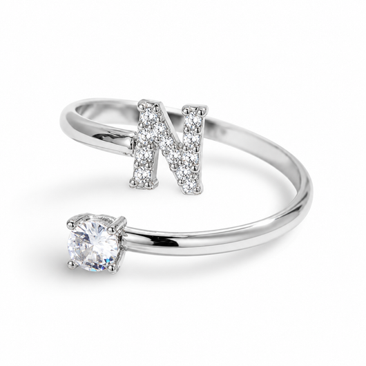 Promesse™ - Bague Initiale ajustable