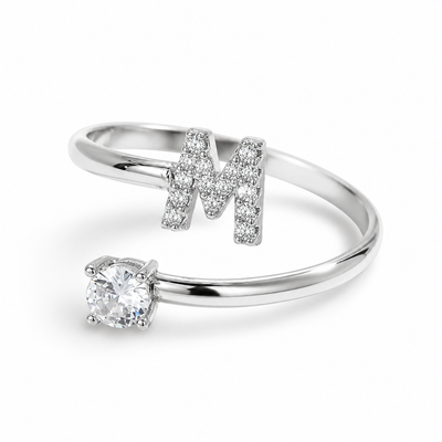 Promesse™ - Bague Initiale ajustable
