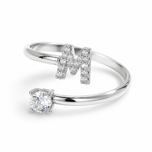 Promesse™ - Bague Initiale ajustable