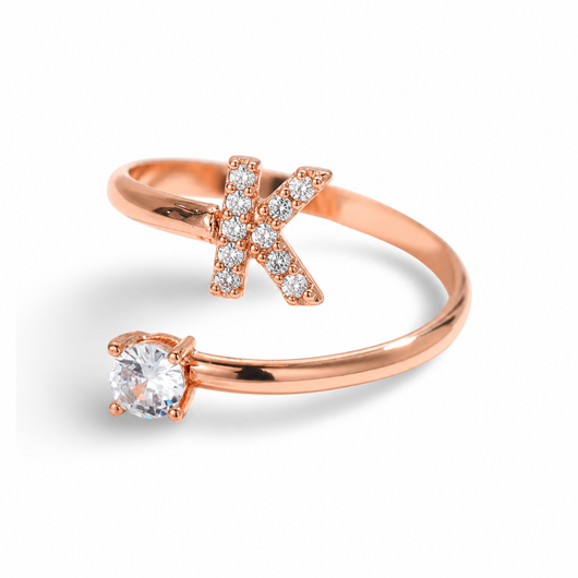 Promesse™ - Bague Initiale ajustable