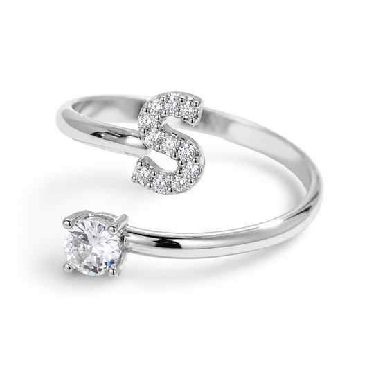 Promesse™ - Bague Initiale ajustable