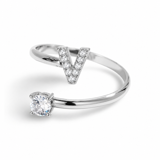 Promesse™ - Bague Initiale ajustable