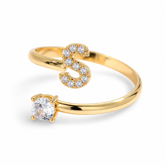 Promesse™ - Bague Initiale ajustable