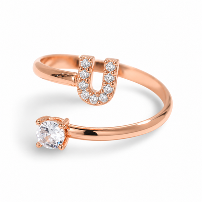 Promesse™ - Bague Initiale ajustable