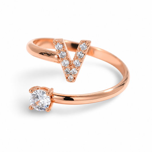Promesse™ - Bague Initiale ajustable