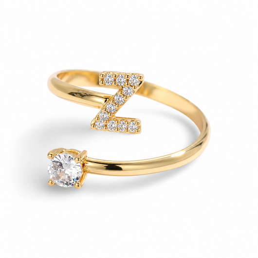 Promesse™ - Bague Initiale ajustable