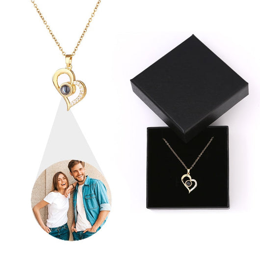 Our Secret™ – Personalized Heart Photo Necklace