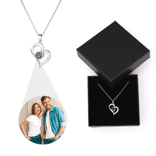 Our Secret™ – Personalized Heart Photo Necklace