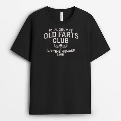 Lifetime Member™ personalized funny t-shirt for Dad
