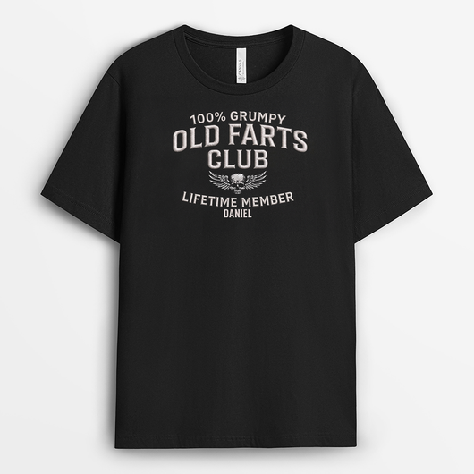 Lifetime Member™ personalized funny t-shirt for Dad