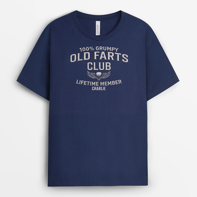 Lifetime Member™ personalized funny t-shirt for Dad