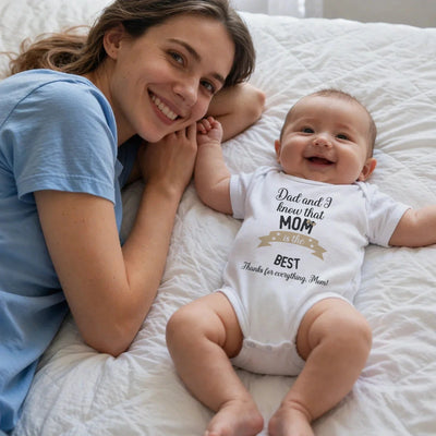 Little Love™ personalized baby bodysuit for Mom