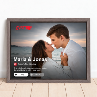 Our Story™ – Personalized Love Story Canvas