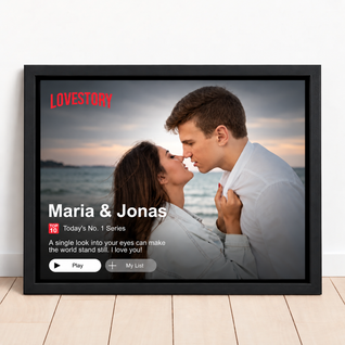 Our Story™ – Personalized Love Story Canvas