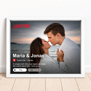 Our Story™ – Personalized Love Story Canvas
