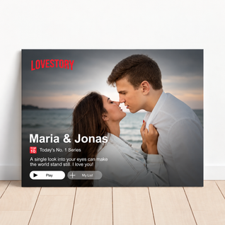 Our Story™ – Personalized Love Story Canvas