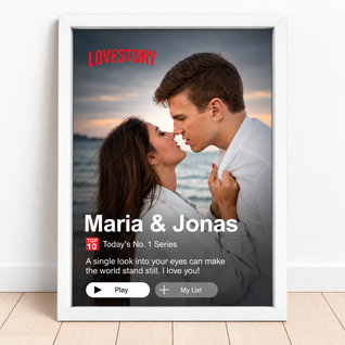 Our Story™ – Personalized Love Story Canvas