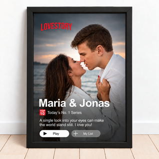 Our Story™ – Personalized Love Story Canvas