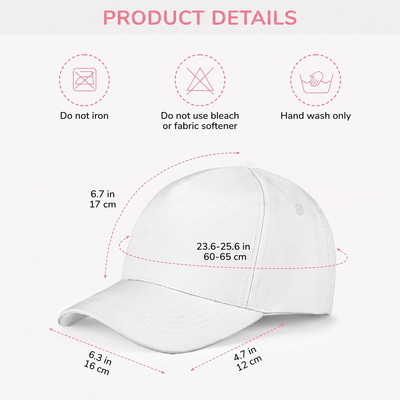 Hero Dad™ personalized Best Dad cap with children's names