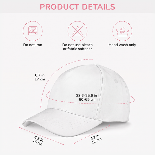 Hero Dad™ personalized Best Dad cap with children's names
