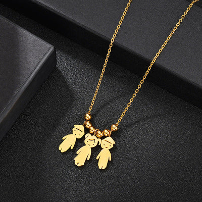 A Mother's Love™ personalized necklace with children's names for Mom