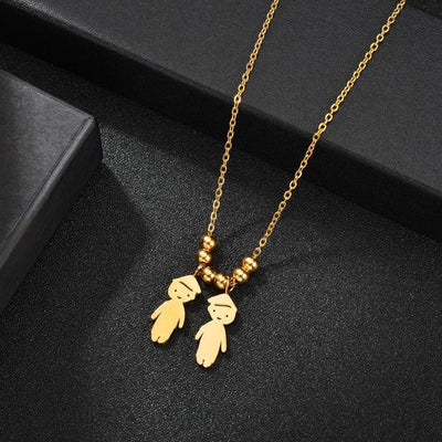 A Mother's Love™ personalized necklace with children's names for Mom
